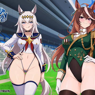 Oguri x Rudolf (Sexy Photo)