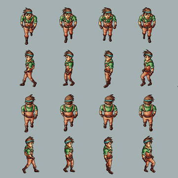 Top Down Spritesheet
