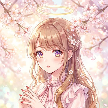 桜霞の天輪