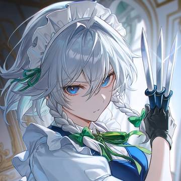 咲夜さんとナイフ