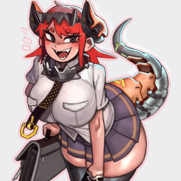 Mechanical Dragon Girl 🐉❤️