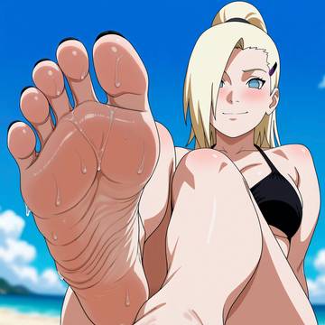 Ino Feet Pic Set