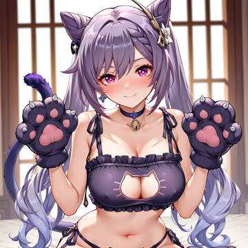 【原神】にゃんこ刻晴があらわれた！