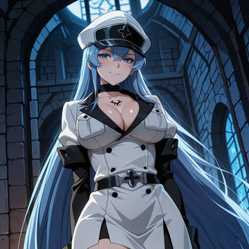 アカメが斬る//Esdeath//エスデス//帝国最強の将軍