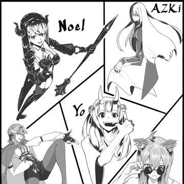 ホロメン落書き詰め合わせ