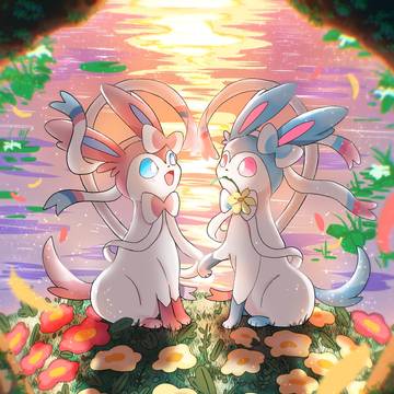 「夕暮れ、秘密の場所で」