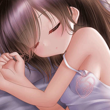 菫の眠っている時の心臓の鼓動