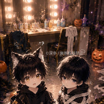 不思議なハロウィン🎃👻🐺