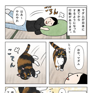 マダムの新しい仕草🌹