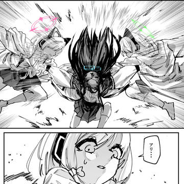 モモイとミドリの姉妹喧嘩を止めるアリス