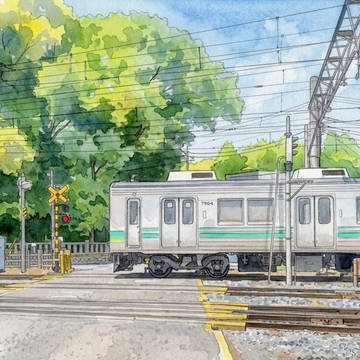 神社と列車 ~秩父鉄道~