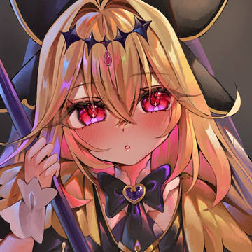 キュアアルカナ・シャドウちゃん描いてみました！