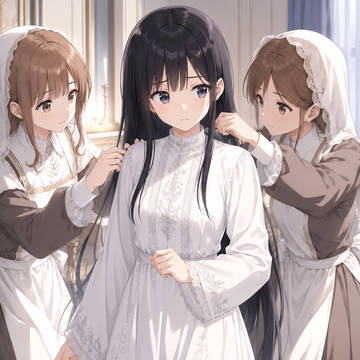 鍵付聖女服