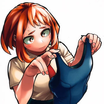 麗日お茶子(スクール水着ver.)
