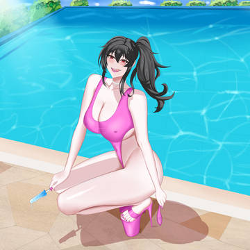 泳池派对妓女