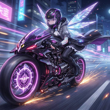 夜のツーリング
