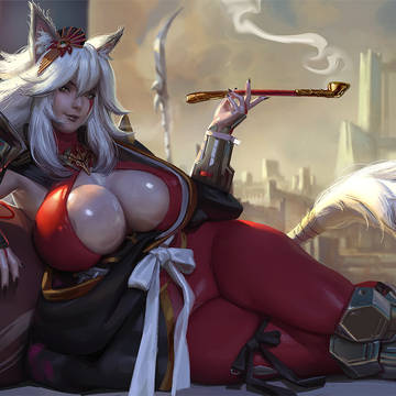 Commission - Kusaka, LoL OC
