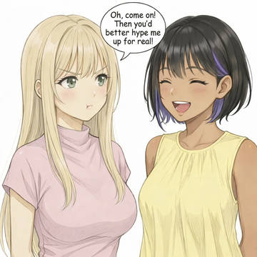 もぅ...凛ちゃん...じゃあ褒めてよねっ