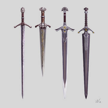 Dark Fantasy Sword Studies