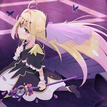 キュアアルカナ・シャドウ 変身バンクにて