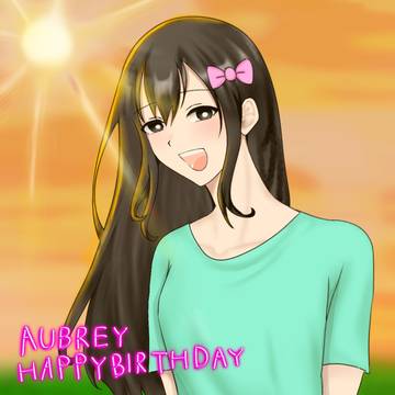 オーブリー誕生日おめでとう!!