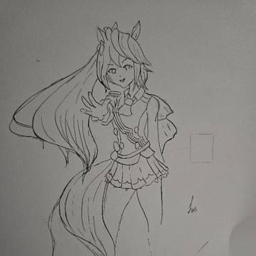 依舊描邊