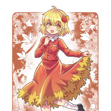 「東方Project全キャラ描き企画」062 秋静葉