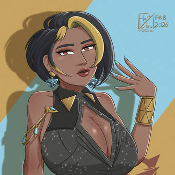 Boobiful Domina - Overwatch