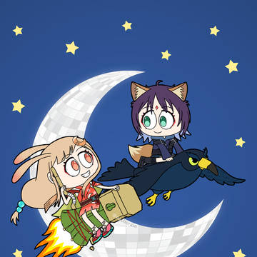 Flying Kaguya & Iroha
