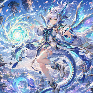 降臨せし風神の天使