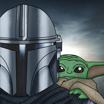 El Mandaloriano y Grogu