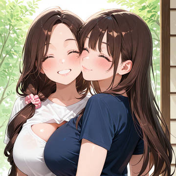 ☆今日のお題「ほっぺにキス」☆