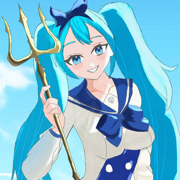 海の姫初音ミク