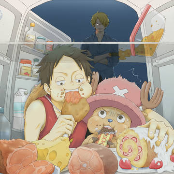 ONEPIECE　盗み食い