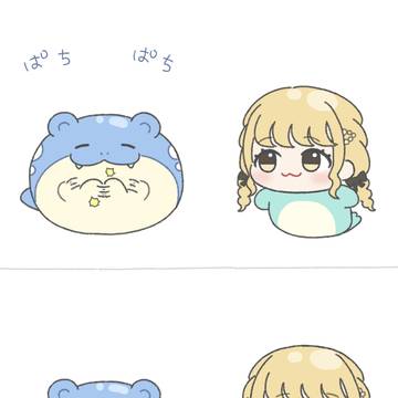 タマザラシまねっこことねぬい
