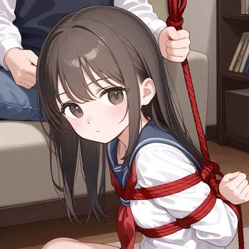 縛られるのが当たり前になってる女の子