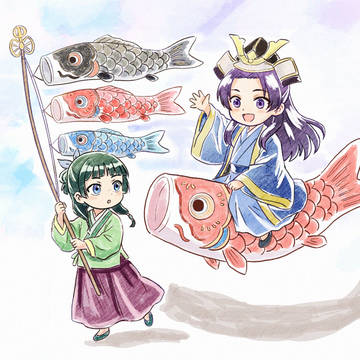 【壬猫】薬屋らくがきログ4（現パロ絵含む）