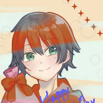 Eveさん誕生日おめでとうの絵2