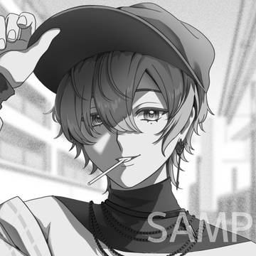 藤井風「真っ白」歌ってみたサムネイラスト
