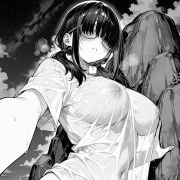濡れる