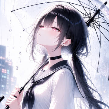 雨の日雫とお疲れ雫