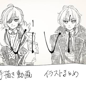 手描き動画で使ったイラスト