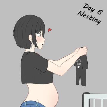 Mayternity Day 6: Nesting