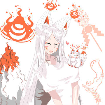 きつねのお姉さん