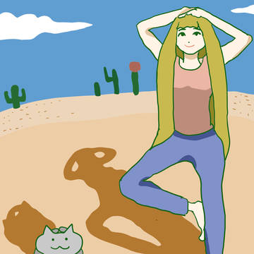 夏と猫 Summer and Cats