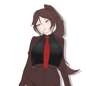 정장을 입은 칸