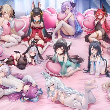 楽園(九周年記念イラスト)/ Paradise (9th)