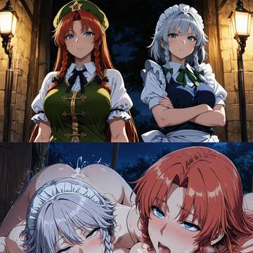 sakuya & meiling 1