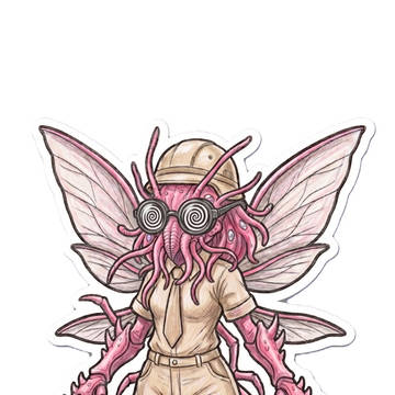 【フリー素材】探検家ミ=ゴイラスト素材集【AI生成】