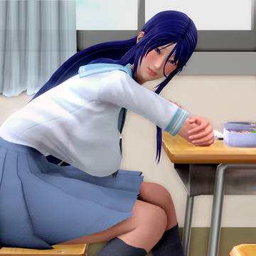 [HS]ミサ姉と一緒にお昼休み♥
